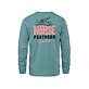 Horsefeathers tričko Joyride LS - oil blue