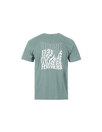 Horsefeathers tričko Distort - blue haze