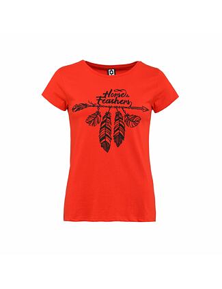 Horsefeathers top Valery - tomato red