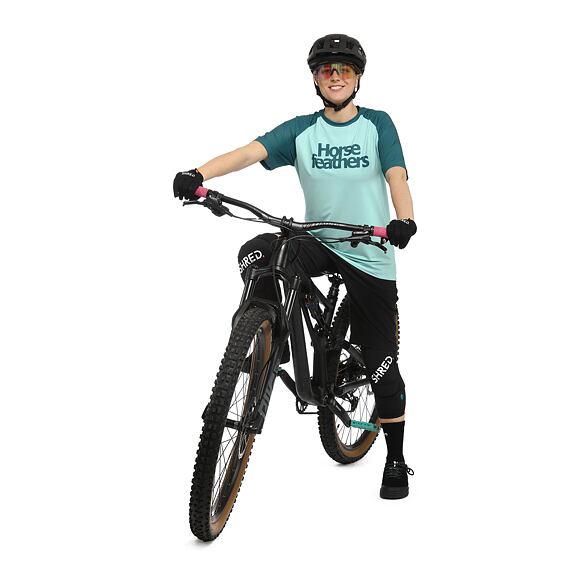 Horsefeathers dámsky bike dres Quantum - yucca