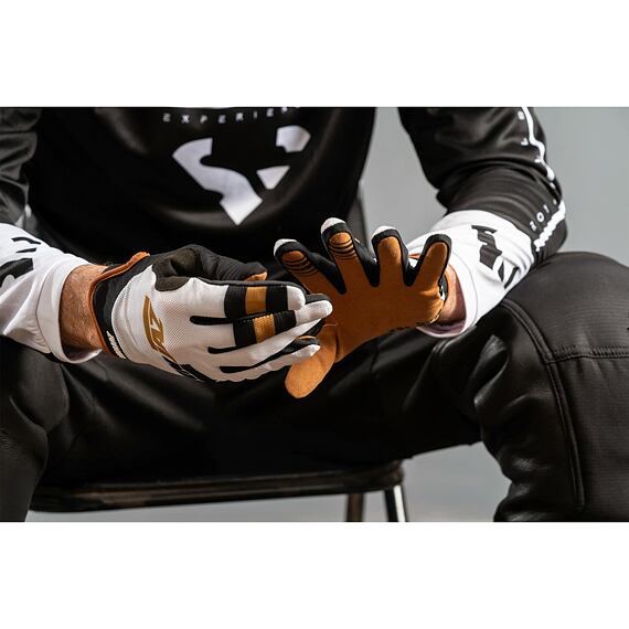 Ninjaz rukavice AK - white/black