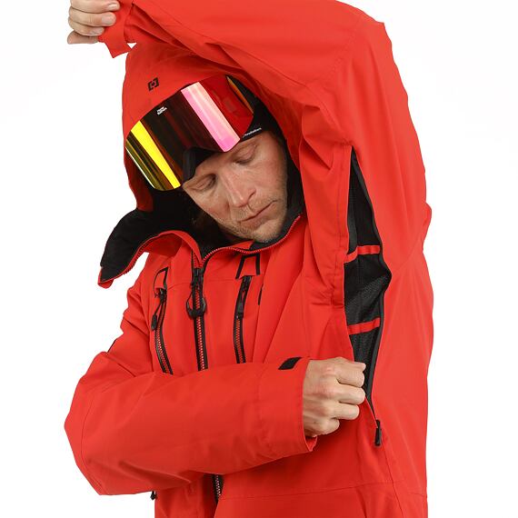 Horsefeathers bunda Halen II - flame red