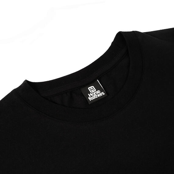 Horsefeathers tričko Hexagon II - black