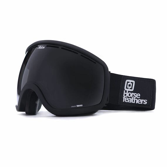 HF x Melon Optics okuliare na snowboard Chief - all black/black matt