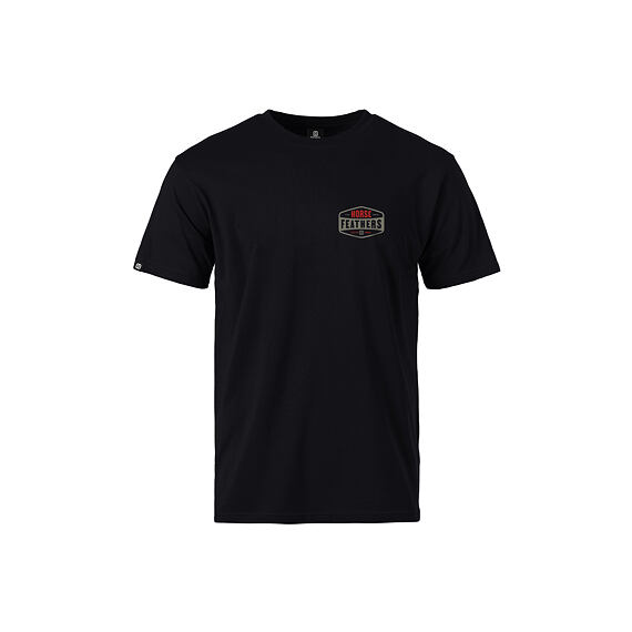 Horsefeathers tričko Hexagon II - black