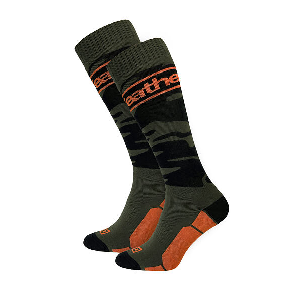 Horsefeathers snowboardové ponožky Enver - burnt olive