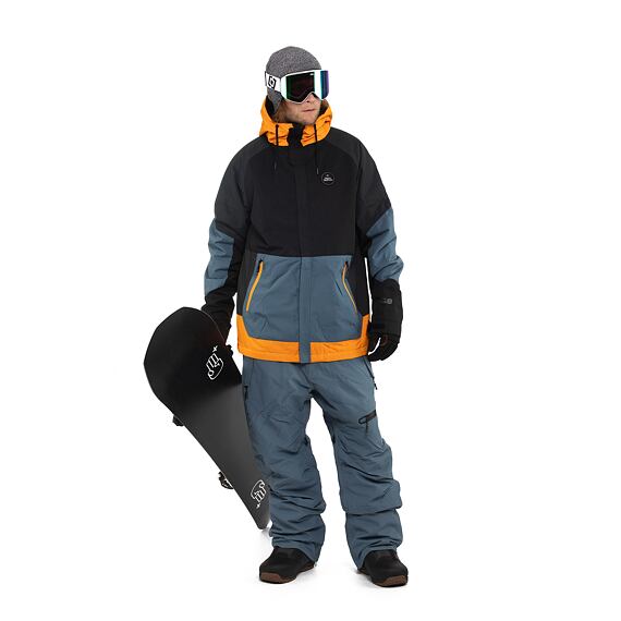 Horsefeathers bunda Blake - black/blue mirage