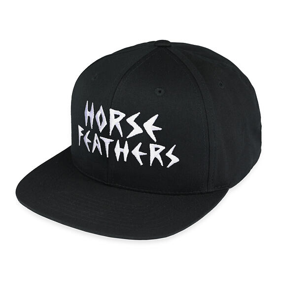 Horsefeathers detská šiltovka Ike - black
