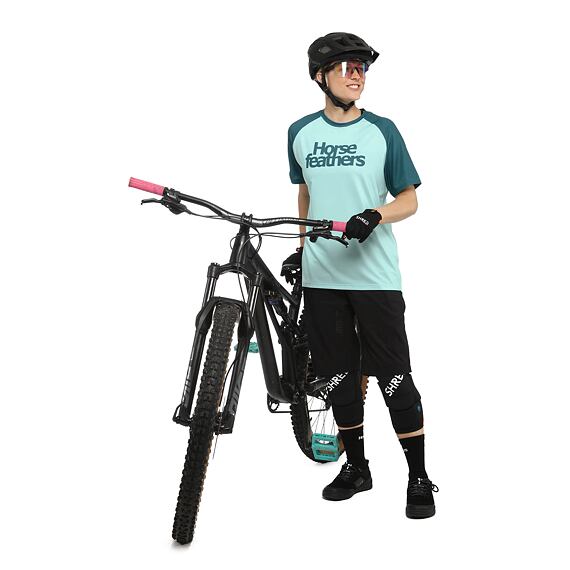 Horsefeathers dámsky bike dres Quantum - yucca